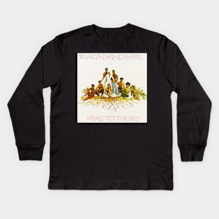 Head To The Sky Kids Long Sleeve T-Shirt